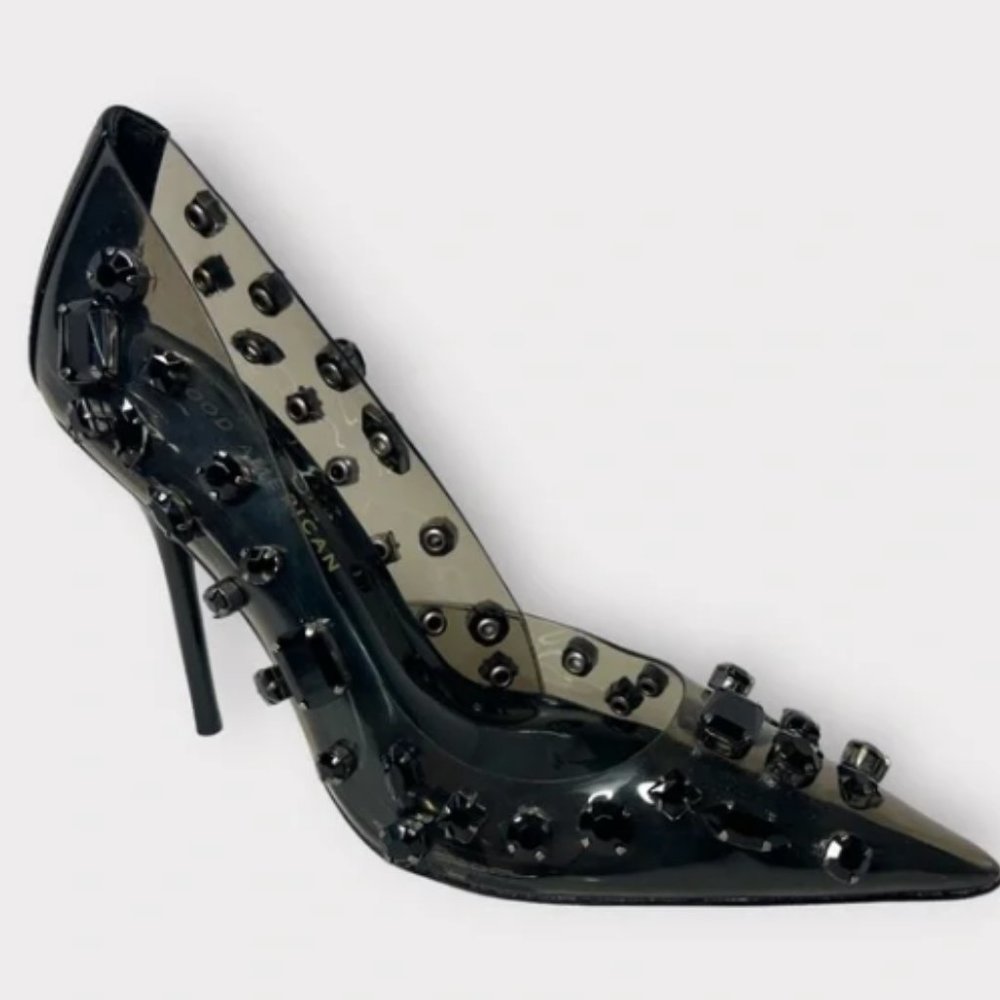 Good American DIAMONDS FOREVER HEEL - BRAND NEW IN BOX AND DUST BAG - NEVER USED